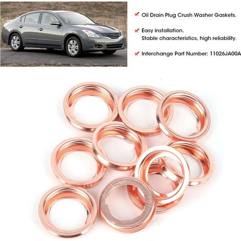 Ölablassschraubendichtung [11026JA00A] 10 Stück für Nissan 2010-2011