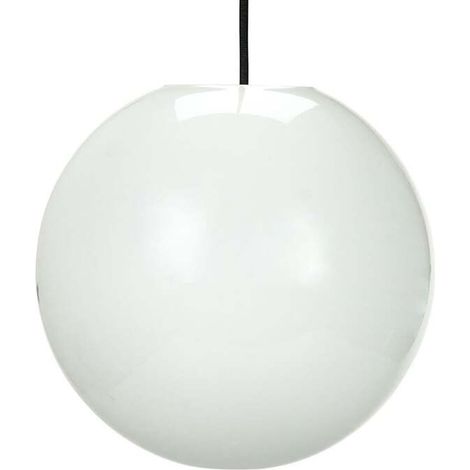 [GEBRAUCHT] B-Ware Dyberg Larsen Hängeleuchte Café Opal LED Pendelleuchte dimmbar weiß Ø25cm (1/2)