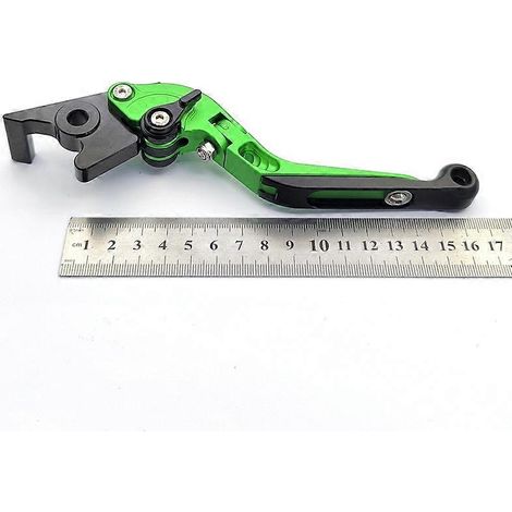 Accessoires pour moto Little Monkey MSX125 : guidon de frein avant réglable modifié, klaxon, biellette de direction (vert, 2). (1/5)