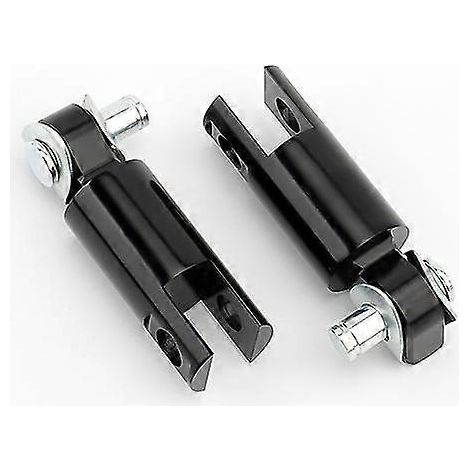 2 1/2" Fußrastenverlängerung mit Außengewinde, kompatibel mit Harley Touring Dyna Softail Sportster 883 XL, Bremssattel-/Fersenauflagenverlängerung (1/5)