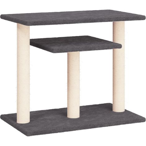 Arbres à chat avec plates-formes foncé 62,5 cm gris (1/5)
