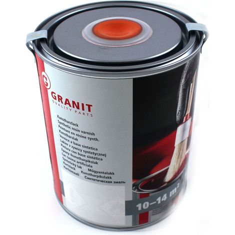 Vernis à peinture orange pur RAL 2004 NOPOLUX WILCKENS GRANIT 1 l