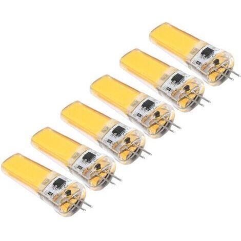 6 ampoules LED G4 9W Dimmable COB 500LM pour éclairage domestique, paysage, lustre (1/5)