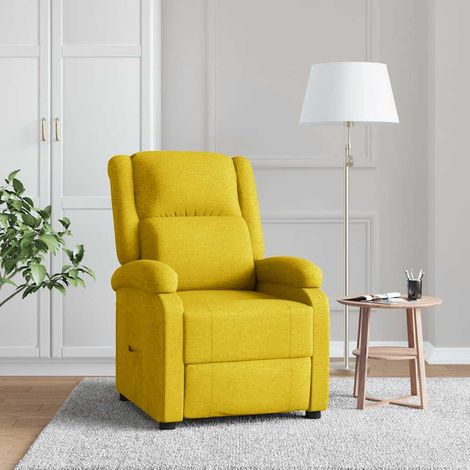 Relaxsessel Gelb Stoff (1/5)