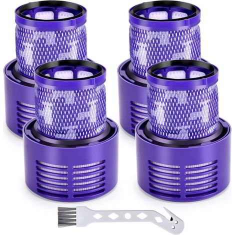 Lot 4 Filtres pour Dyson V10 Remplacement filtre 969082-01 aspirateur Série cyclone V10 aboslute animal motorhead (1/4)