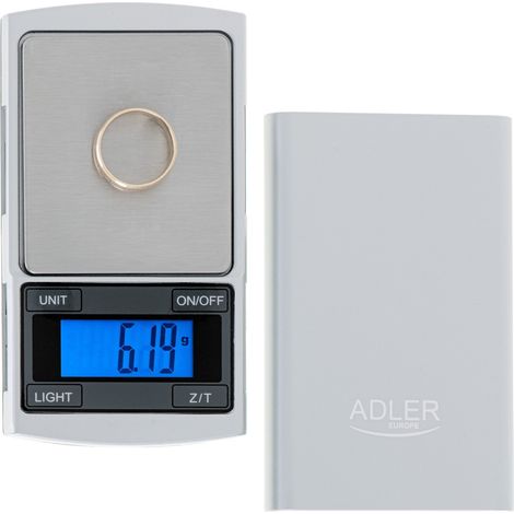 Balance de précision Adler AD 3168 - 100g / 0,01g - Ecran LCD