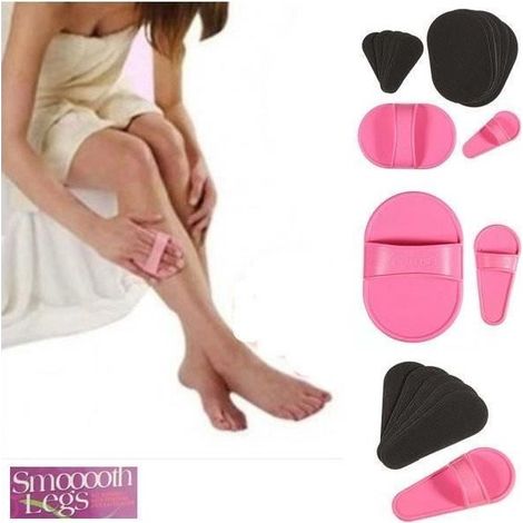 Einfache Haarentfernungspackung (Enthaarungshandschuh „Smooth Legs“) – schmerzfrei und mühelos (1/5)