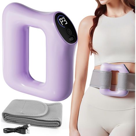 Anneau De Fascia Multifonctionnel, Masseur électrique Ergonomique pour Fascia, Combustion Et Mise En Forme Des Graisses Du Corps, Massage des Fascia pour Corps Entier pour Athlètes, Femmes (1/5)