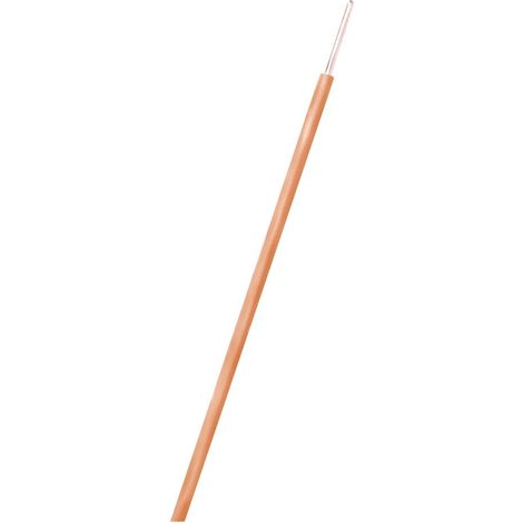 Fil H07 V-U - Dhome - 1,5 mm² - L. 100 m - Marron (1/2)