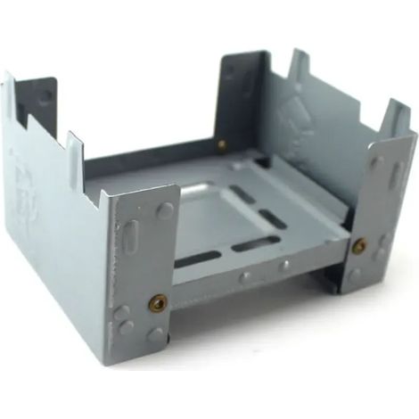 Réchaud à alcool d'extérieur Mini réchaud à combustible solide pliable Réchaud à alcool portable pour camping Réchaud à alcool léger pour barbecue et pique-nique Réchauds de cuisson portables (1/5)