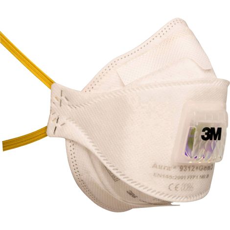 Masque Antipoussière K9312 Aura Gen3 Protection Respiratoire Ffp1 Pliable - Générique (1/2)