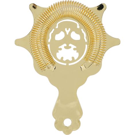 Abnehmbares Cocktailsieb aus Edelstahl für professionelle Barkeeper und Mixologen (goldfarben) (1/5)
