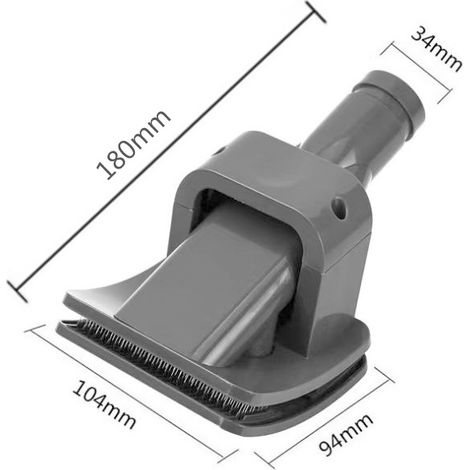 Geeignet für die Bürstenaufsätze des Dyson V6 Staubsaugers, die für langhaarige Tiere wie Hunde und Katzen gedacht sind. (1/4)