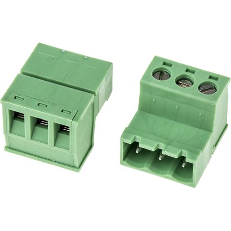 Bornier pour circuit imprimé RS PRO 3 contacts 1 rangée(s) pas de 5.08mm (1/3)