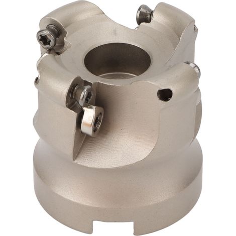 Tête de fraisage à 4 dents en spirale pour centre d'usinage CNC et tour, compatible avec plaquette APMT1204 (1/5)