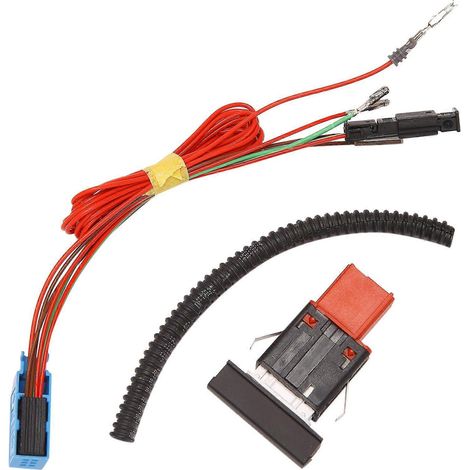 Bouton de commande d'avertissement de pression des pneus TPMS pour voiture avec faisceau de câbles -- (1/5)