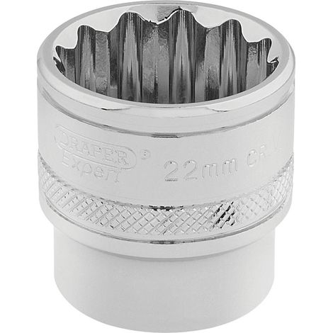 Draper 32800 3/8" Square Drive Hi-Torq® 12-Point Socket (22mm) (1/5)