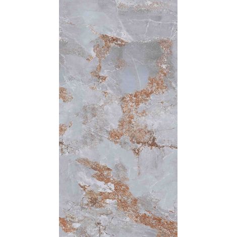 Carrelage sol / mur effet marbre métal MARMO METALLO l.60 x L.120 cm Mat LIMCARO