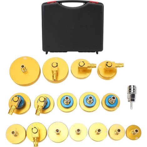 17pcs Kit d'adaptateur de saignement de liquide de frein (1/5)