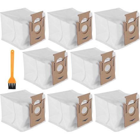 Pack of 8 x 2.5L vacuum cleaner bags for OZMO T8 Max, T8 and T9 series, and N8 Pro-AquaForge robot vacuum cleaners (1/5)