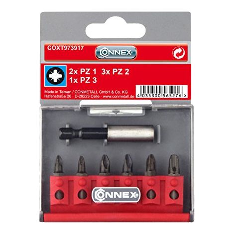 Max-Power - SET INSERTI PZ 6 PZ. + SUPPORTO MAGNETICO (1/2)