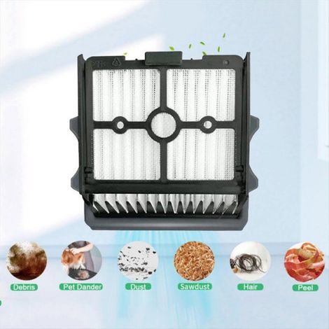 Brosse à Rouleau et Filtre Hepa pour Aspirateur pour Floor One S5 / S5 Pro / S5 Pro 2 / S5 Extreme. Pièces de Rechange. Filtre à (1/5)