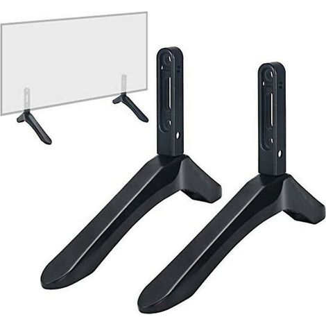 Support TV universel simple, conçu pour les téléviseurs LCD de 32 à 65 pouces de marques telles que Samsung, Vizio et Sony. Non compatible avec les téléviseurs LG. Ceci est un support. (1/4)