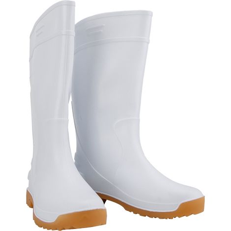 Bottes de travail PVC imperméables antidérapantes haute sécurité (41) anti-huile acide alcali (1/5)