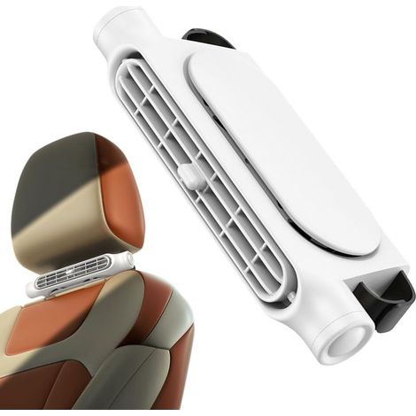 Ventilateur Siège Arrière Auto Rafraîchissant Rechargeable 3 (1/5)