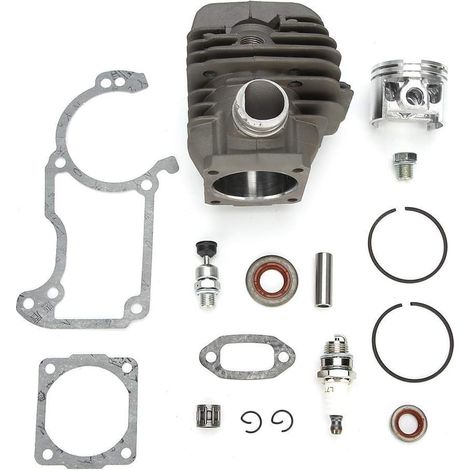 Ej.Life Kit de cylindre - pièces de rechange de Kit de Piston de cylindre de 44,7 mm pour tronçonneuse Stihl 026 MS260 026PRO A (1/5)