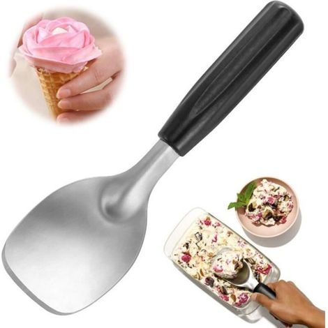 Cuillère à Glace,Spatule à glace commerciale,portionneur à glace,Cuillère à crème glacée dure domestique,pour dessert,beurre,sorbet (1/3)
