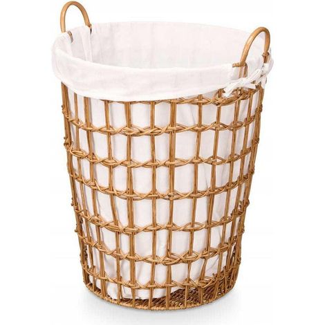 Kipit Modelo elegante cesta para ropa gris 43 x 46 cm