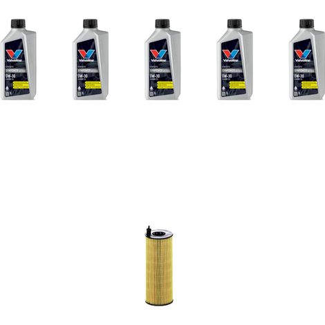 Kit filtro olio e 5L compatibile con Bmw serie 3 (F30, F80,F31) 320I 135kw dal 2012 al 2018 (1/3)