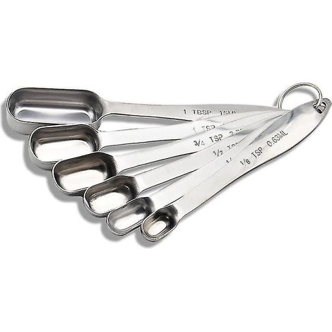 6-teiliges Messlöffel-Set