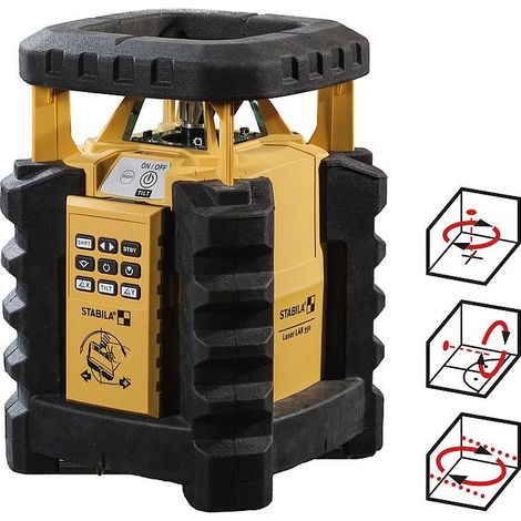 STABILA Laser rotatif LAR 350 avec 7 accessoires - 19019 (1/5)