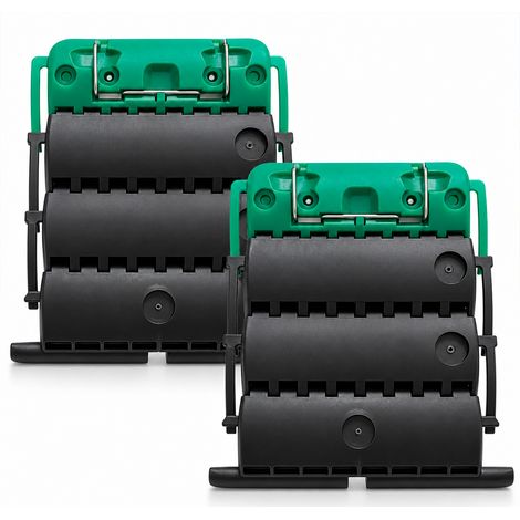 Lot de 2 verrous Clicksur H875F à 3 maillons - Attaches rigides pour volet roulant, lames de 8 mm - (1/5)