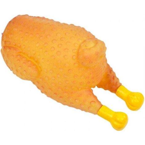 Jouet poulet roti pour chien