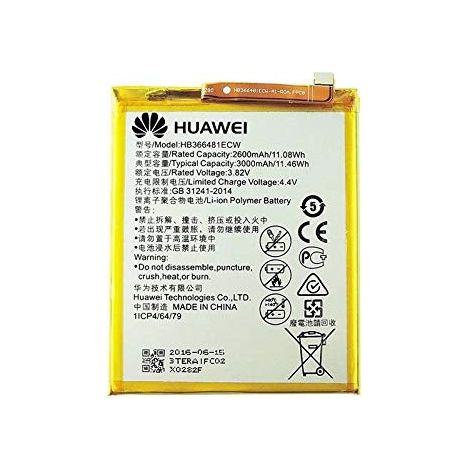 Batterie compatible avec Huawei Honor 5C NEM-L51 HB366481ECW remplacement 3000mAh
