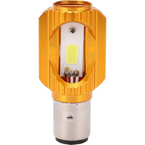 Phare Moto LED H6 12W Ampoule COB Module Puissance Éclairage Code/Croisement 2 Broches (1/5)