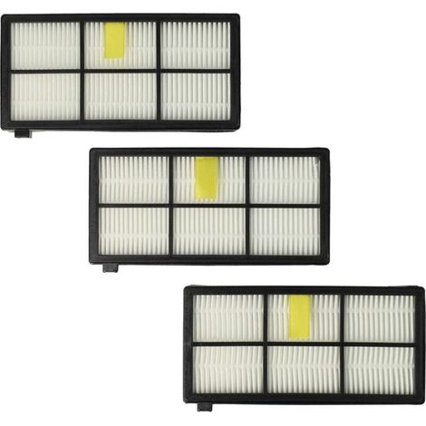 Pack de 3 Filtres Compatible Roomba Séries 800 et 900 Kit Pièces de Rechange (1/4)