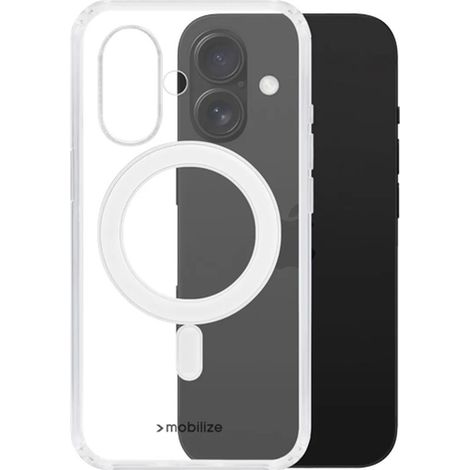 Mobilize PC Back Cover Transparente Magnético Apple iPhone 16