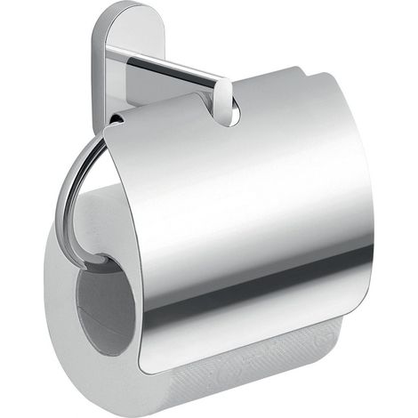 Porta Papel De Baño Cubierto En Metal Cromado  Cipro
