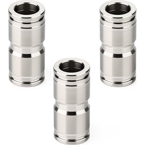 3Pcs Raccord Droit à Emboîtement 8mm 304SS (1/5)