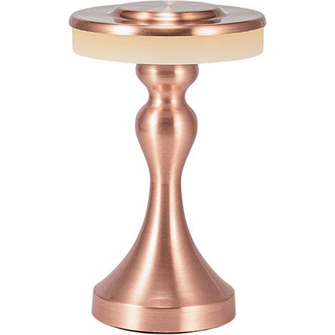 Lámpara de mesa LED inalámbrica con brillo ajustable y batería, lámpara de mesita de noche USB portátil con 3 colores cambiantes - hao (1/4)