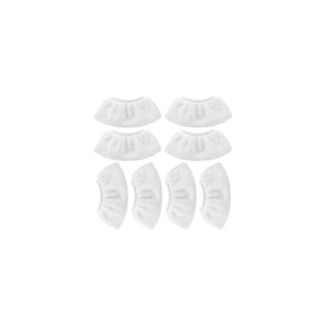 8 almohadillas de microfibra para limpiadoras a vapor Kärcher, accesorios para SC1 a SC5, perfectas para la limpieza del hogar - Crezuo
