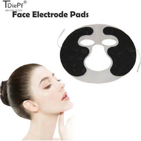 1 appareil de thérapie numérique minceur, masseur facial électrique à fréquence variable, plaques d'électrodes pour électrostimulation TENS, acupuncture 06415