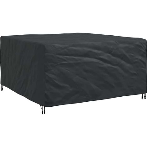 Housse pour mobilier d'extérieur Noir 180 x 190 x 85 cm 210D CFW93396 (1/5)