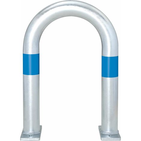MORAVIA Schutzbügel CITY klein 500 x 360mm Stahl feuerverzinkt blau (1/2)
