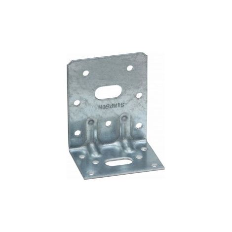 Equerre renforcée ER 122.5x62.5mm - ep 2.5mm