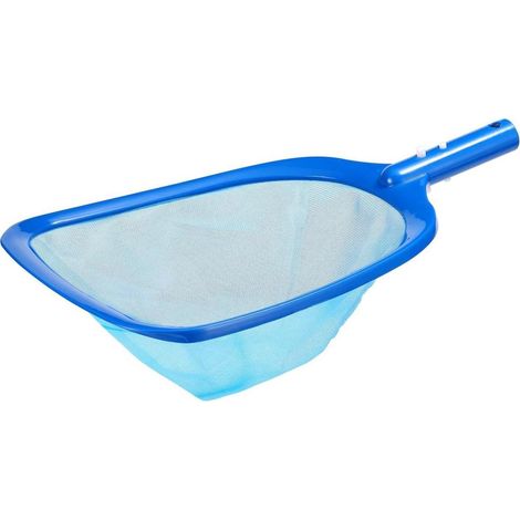 Filet d'écumoire de piscine - Maille blanche ultra fine - Pour feuilles et saletés - 1 pièce - Blanc (1/5)